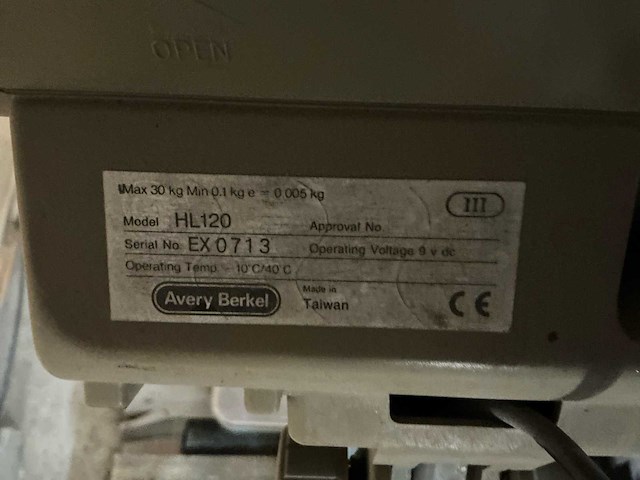 Avery berkel digitale weegschaal (5x) - afbeelding 7 van  8