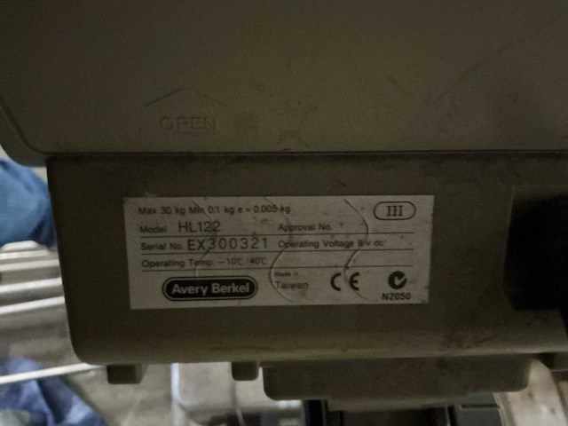 Avery berkel digitale weegschaal (5x) - afbeelding 8 van  8