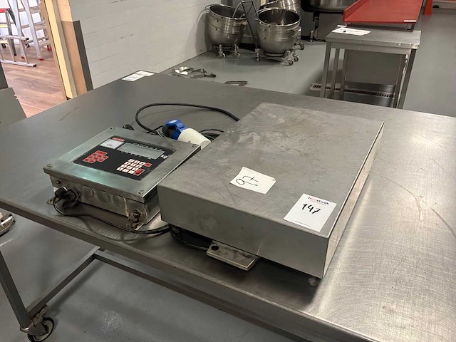 Avery berkel l116 scal weegschaal rvs - afbeelding 1 van  5
