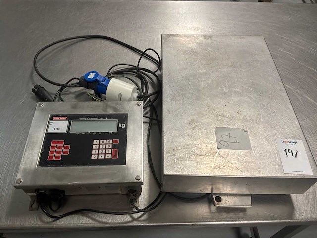 Avery berkel l116 scal weegschaal rvs - afbeelding 3 van  5