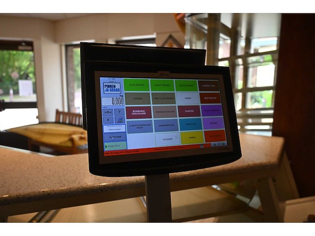 Avery berkel xti 400 - xtra kassa-weeg touchscreen betalingsysteem - afbeelding 6 van  7