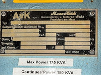 Avk mb 150 kva noodstroomaggregaat - afbeelding 16 van  24