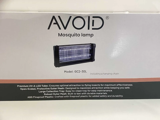 Avoid gc2-30l muggenlamp (2x) - afbeelding 4 van  5