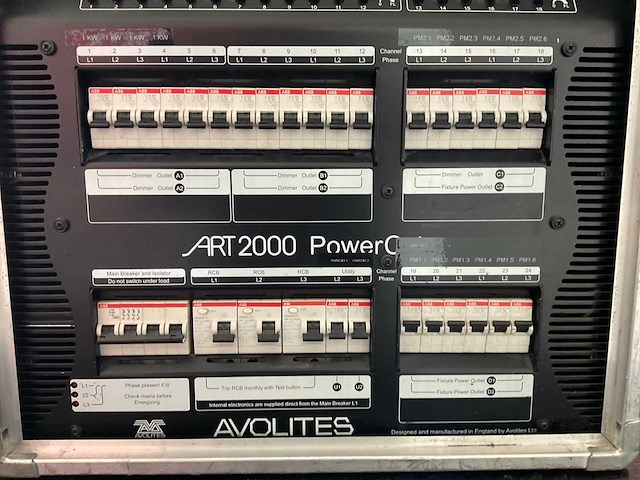 Avolites art 2000 power cube - afbeelding 5 van  8