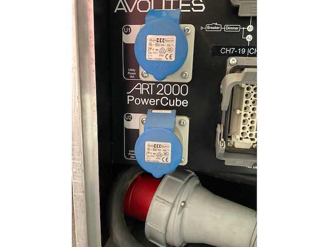 Avolites art 2000 power cube - afbeelding 8 van  8