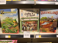 Avonturenspellen 999games, carcassonne en queensland. korea bordgames coffee rush. - afbeelding 1 van  1