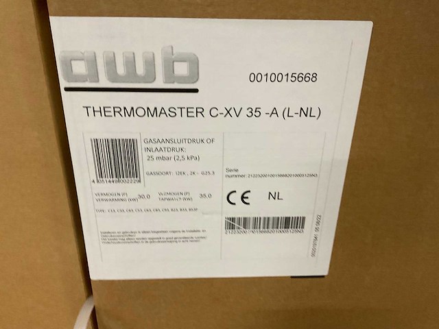 Awb thermomaster c-xv 35-a hr cv-ketel - afbeelding 6 van  6