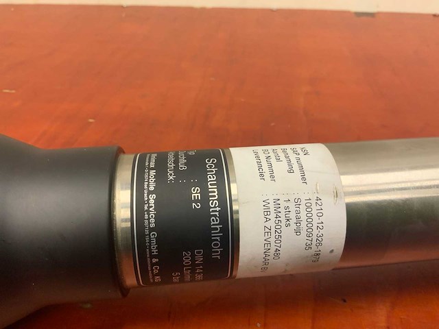 Awg se2 din 14 366 zwaarschuim straalbuis - afbeelding 5 van  5