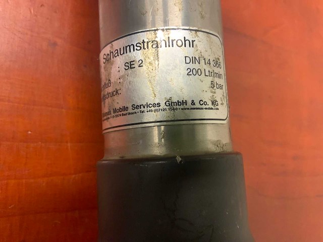 Awg se2 din 14 366 zwaarschuim straalbuis - afbeelding 5 van  5