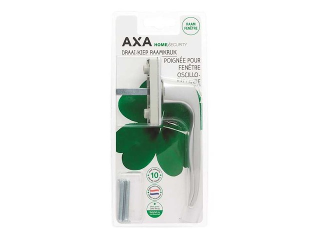 Axa - draai-kiep raamkruk - l 3351-10-91/blf - raambeslag (3x) - afbeelding 1 van  6
