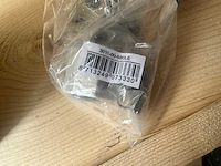 Axa - opbouw pengrendel - ol wit afsluitbaar incl. sluitstuk - deurbeslag (5x) - afbeelding 4 van  5