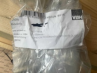 Axa - opbouw pengrendel - ol wit afsluitbaar incl. sluitstuk - deurbeslag (5x) - afbeelding 5 van  5