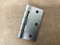 Axa 76x76 mm rvs scharnier met losse pen (140x) - afbeelding 2 van  2