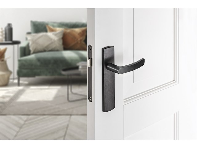 Axa deurkrukset curve klik blindschild zwart - afbeelding 2 van  4