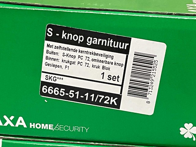 Axa pc72 veiligheidsbeslag skg®*** (4x) - afbeelding 4 van  4