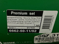 Axa premium set deurbeslag (2x) - afbeelding 3 van  3