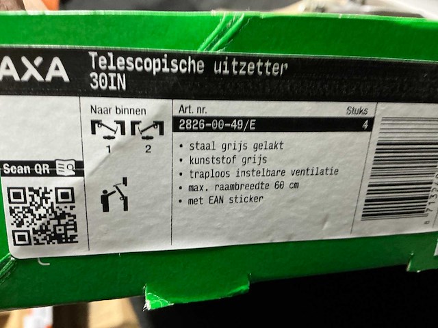 Axa raamsluiting - afbeelding 2 van  2