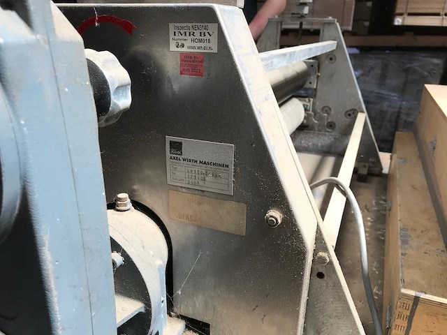 Axel wirth maschinen - houtlak machine - afbeelding 3 van  18