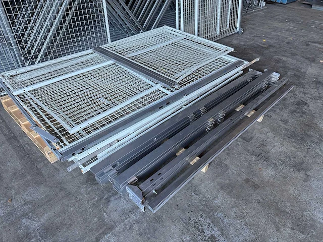 Axelent - veiligheidsgaaswand ca 12x2,2 meter v.v. 2 deuren - afbeelding 3 van  10
