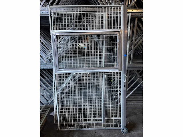 Axelent - veiligheidsgaaswand ca 12x2,2 meter v.v. 2 deuren - afbeelding 4 van  10