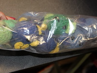 Axelotl knuffeltjes, 7 stuks handgemaakt - afbeelding 5 van  5