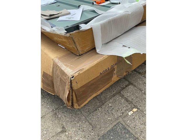 Axi - miles - 1000 l metalen opbergbox - 185x82x75cm (4x) - afbeelding 2 van  10