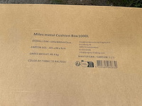 Axi - miles - 1000 l metalen opbergbox - 185x82x75cm (4x) - afbeelding 4 van  10