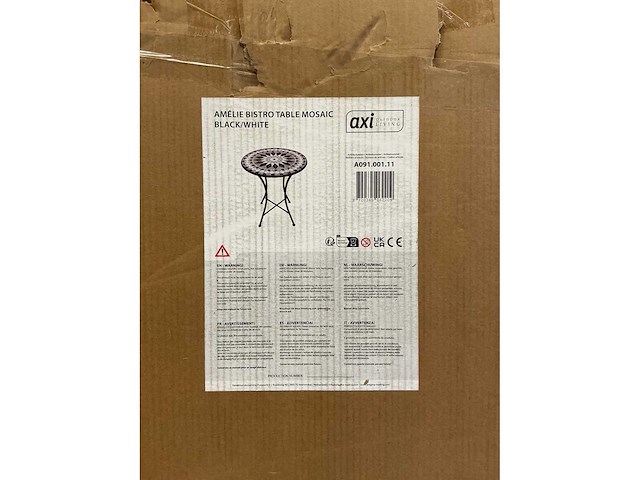 Axi amélie mozaïek bistro tafel - afbeelding 4 van  4