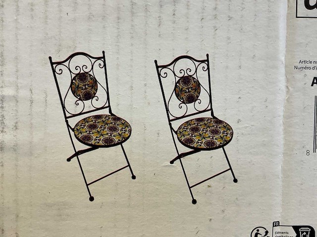 Axi amélie set bistro stoelen - afbeelding 4 van  4