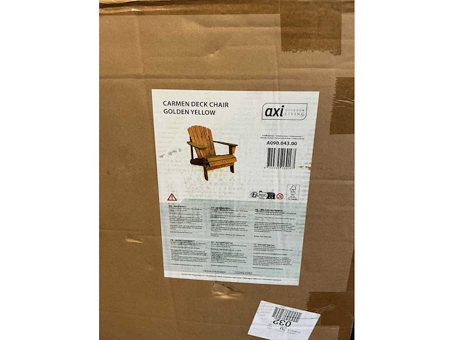 Axi carmen tuinstoel (2x) - afbeelding 3 van  3
