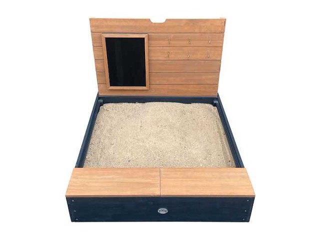 Axi mandy zandbak met opbergruimte en deksel - afbeelding 2 van  6