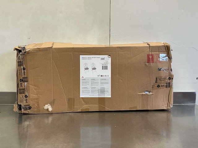 Axi marilou 2 bistro stoelen-set opklapbaar - afbeelding 3 van  4