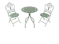 Axi marilou metal bistro tafel - afbeelding 4 van  4