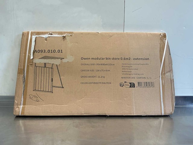 Axi owen metalen container uitbreidingsset - afbeelding 1 van  3