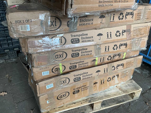 Axi trampolines 8ft (5x) - afbeelding 3 van  5