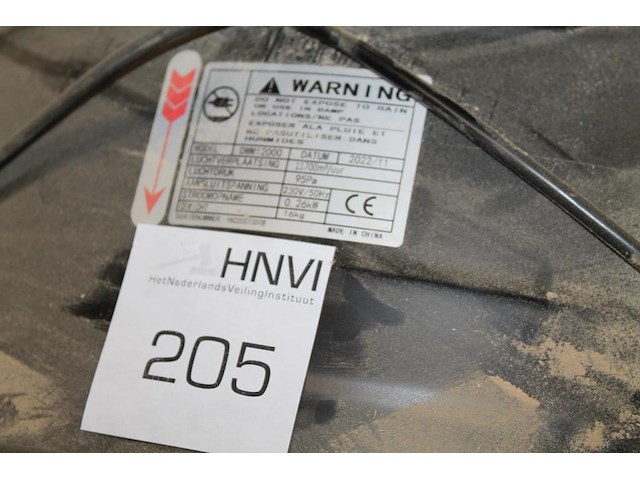 Axiaalventilator dryfast 11700 m3/h. - afbeelding 2 van  2