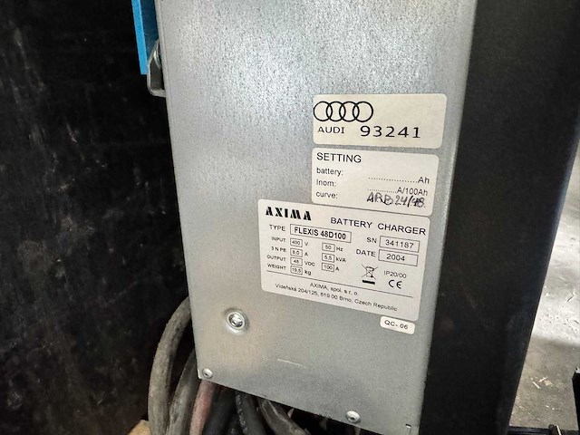 Axim - flexis 48d100 - acculaders - afbeelding 3 van  3