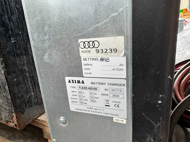 Axim - flexis 48d100 - acculaders - afbeelding 3 van  3
