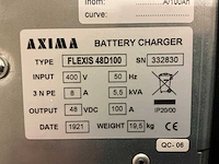 Axima - 48v 100a - battery chargers - afbeelding 4 van  5