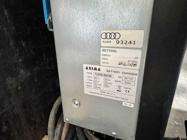 Axima - flexis 48d100 - acculader - afbeelding 3 van  3