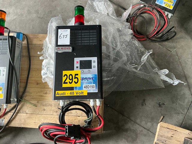 Axima flexis 48d100 acculader - afbeelding 1 van  3