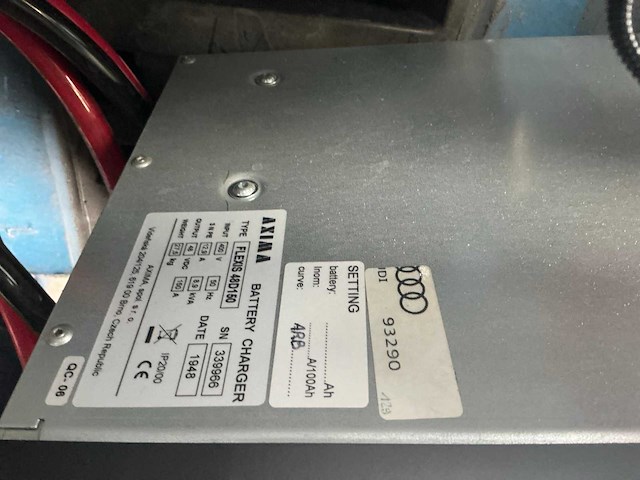 Axima flexis 48d150 acculader - afbeelding 2 van  2