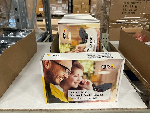Axis c8033 netwerk audio bridge (9x) - afbeelding 1 van  3