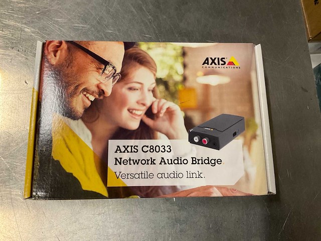 Axis c8033 netwerk audio bridge (9x) - afbeelding 2 van  3