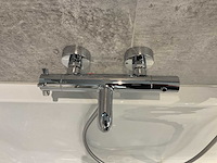 Axor - badthermostaat met hangrohe raindance handdouche - afbeelding 2 van  6