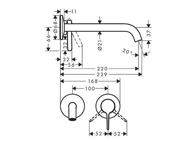 Axor hansgrohe kranenset - afbeelding 6 van  6