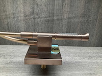 Axor starck showerporter wandhouder met staafhanddouche 2jet en doucheslang brushed red gold - afbeelding 5 van  8