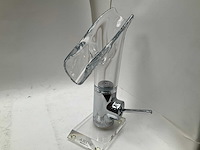 Axor starck v wastafelkraan met glazen uitloop - afbeelding 6 van  8