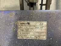 Axxair cc170 buizen zaagmachine op heftafel - afbeelding 7 van  8