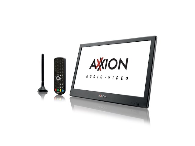 Axxion axx-1028 -draagbare lcd tv 10" dvb-t2 en hdmi zwart - afbeelding 3 van  5